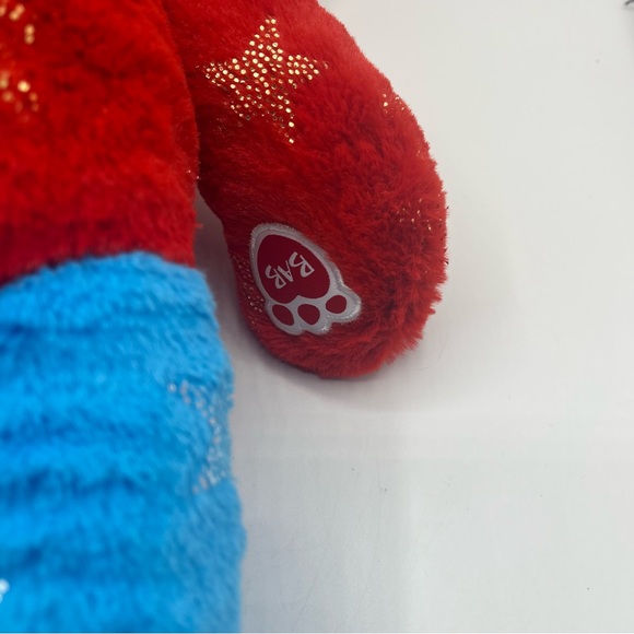 Build A Bear Workshop DC Comics Wonder Woman Teddy Plush 17” Red Blue Stars - Picture 6 of 13